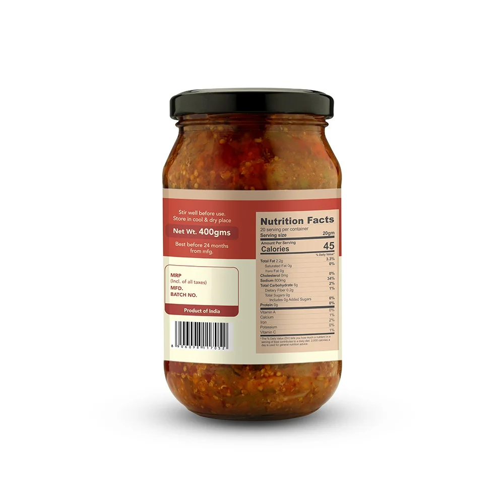 
Hot Mix Veg Pickle - 400 GM 