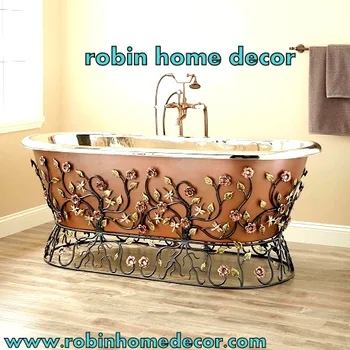 copper clawfoot tub