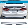 For 2018 2019 Toyota Camry LE MD Style Trunk Spoiler Wing With Chrome Trim