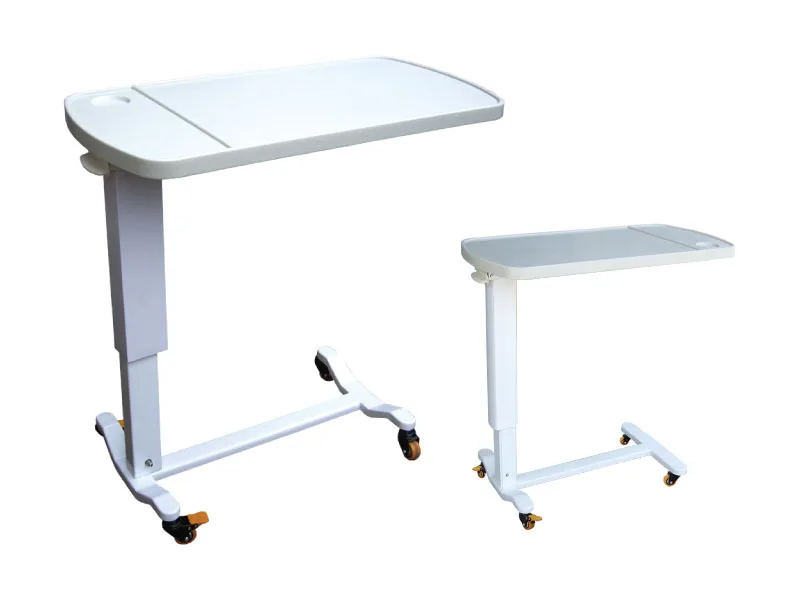 Hospital Overbed Table,Hospital Bedside Tables Hospital Furniture