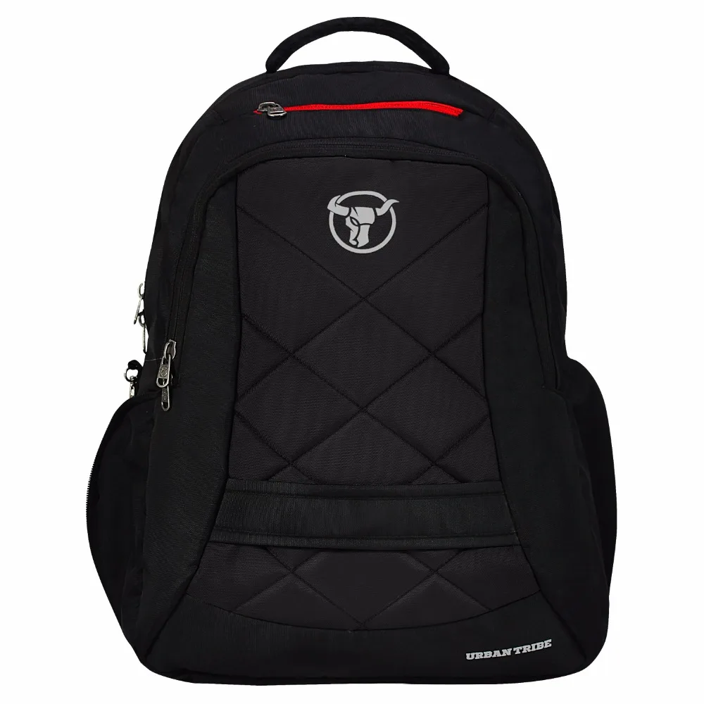 urban tribe black laptop backpack