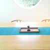 Plastic PE Woven elegant Reuse Elegant Table Runner