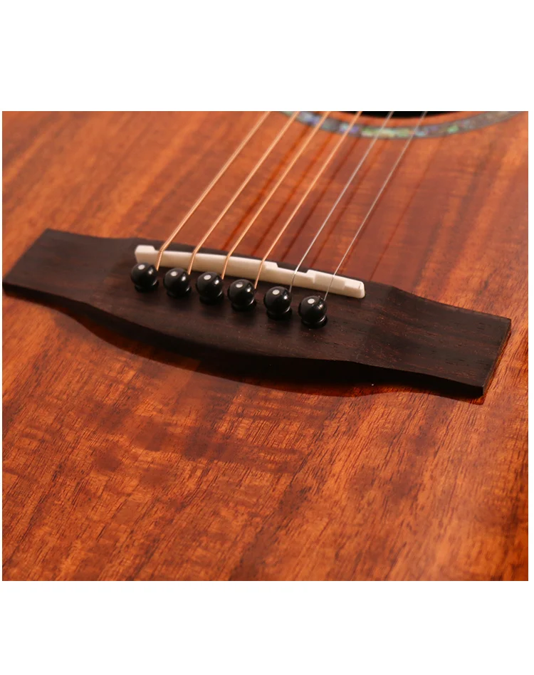 Bullfighter D1M 41inch High end acoustic guitar with solid Acacia mangium top