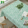 high quality green rectangle classical table cloth