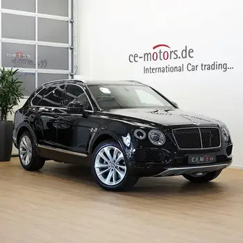 Bentley Bentayga V8 Petrol My2018 Onyx Black Fireglow Red