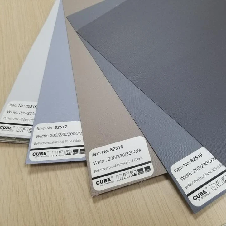 
Best Quality Waterproof Fabric Solid Color Blackout Roller Blinds 