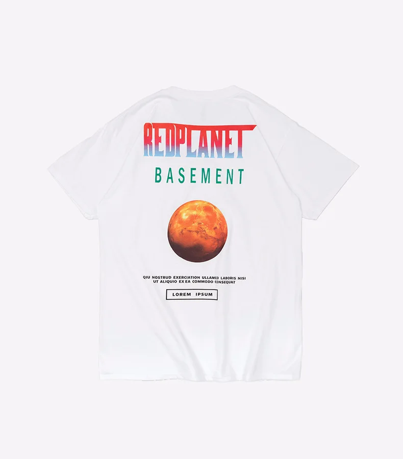 2018 OEM ODM Custom Oversize T Shirt 100% Cotton Men with 2 Sides Original Graphic Digital Print