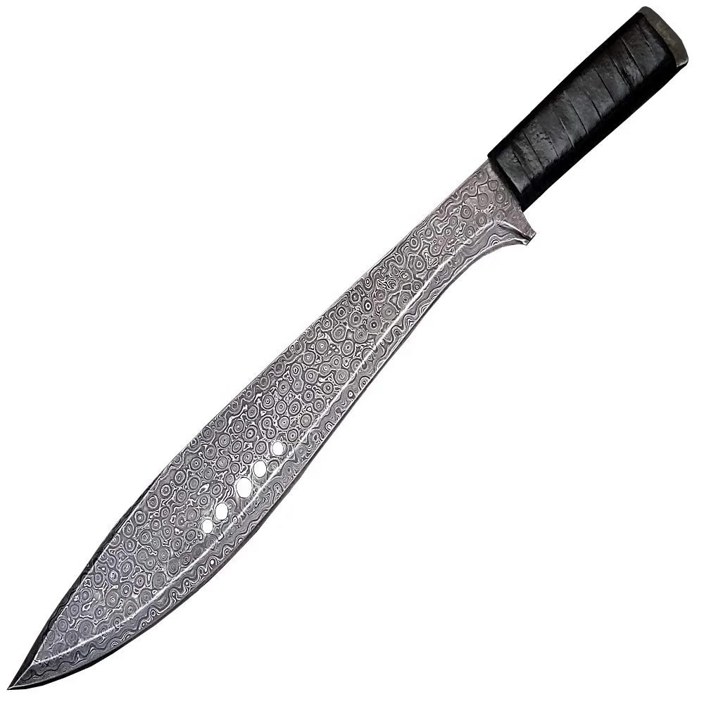 T&Ugrave;Y CHỈNH THỦ C&Ocirc;NG DAMASCUS TH&Eacute;P DAO RỰA DAO LƯỠI CỐ ĐỊNH NGO&Agrave;I TRỜI