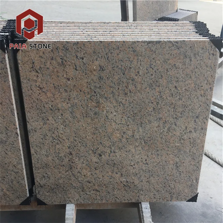 Yellow Beige Granite Floor Tile,Plolish Face Now Giallo Veneziano