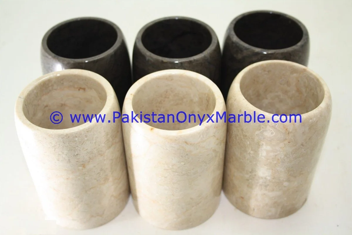 Onyx Marble Vases Verona Sahara Beige Marble Handcrafted Natural Stone