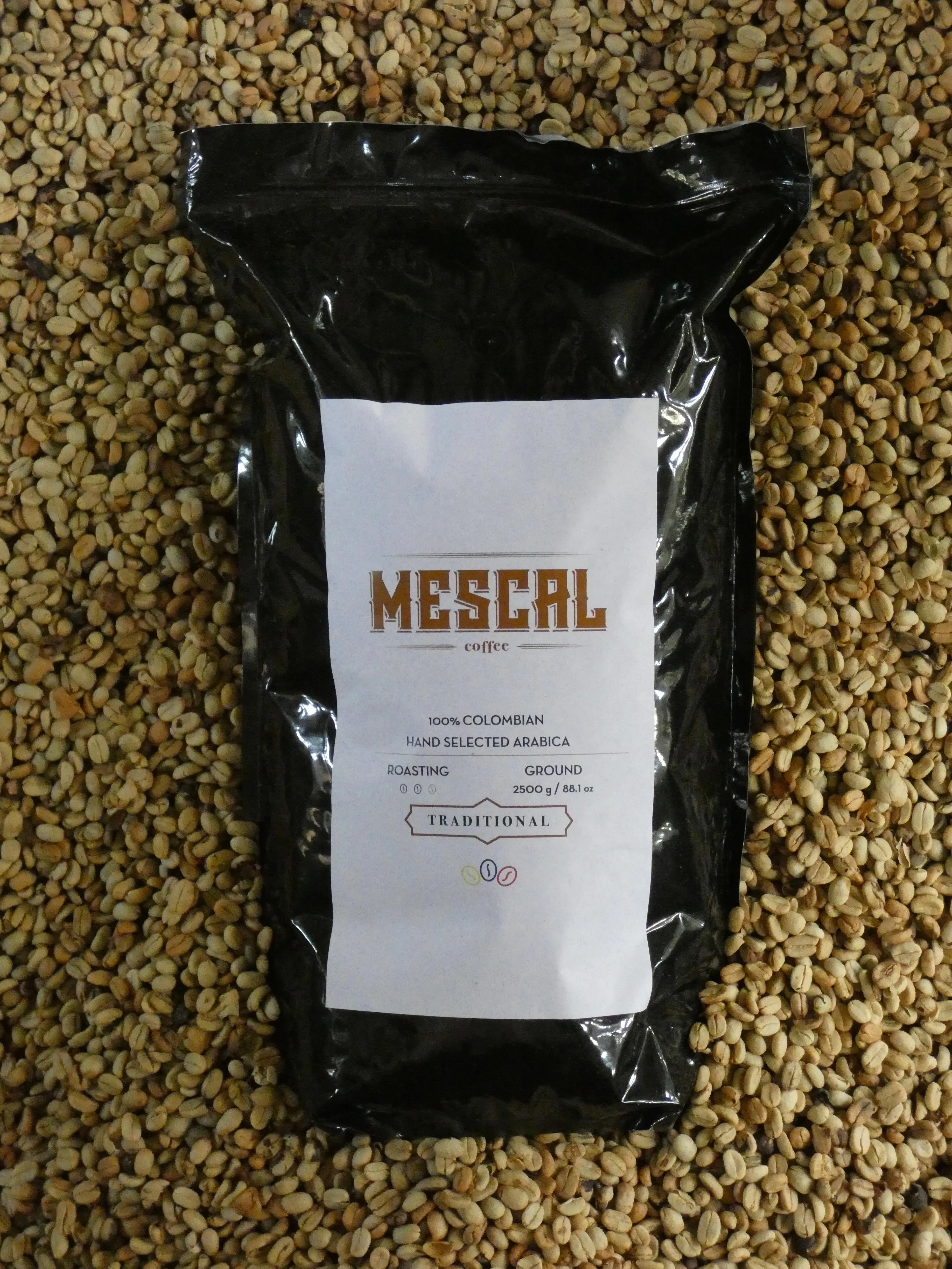 
MESCAL TRADITIONAL ROASTED COFFEE BEANS 