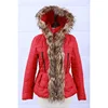 Women Pink Tech Parka Textile Jacket Parka Jacket