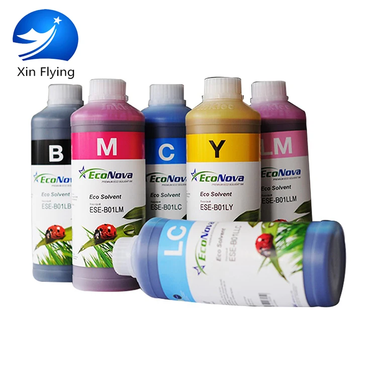 Eco Solvent Ink For Dx5 Eco Solvent Dye Ink Waterproof Inkjet Printer