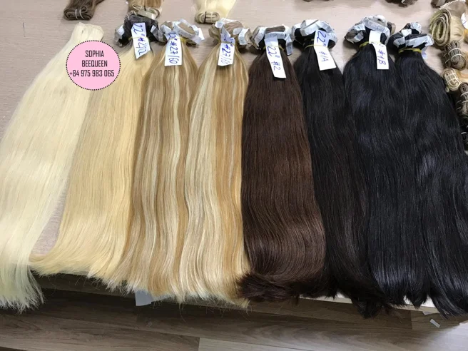 
Tape In Hair Extensions Silk Straight Color piano 18/60 No Shedding No Tangling Dyalbe Virgin Hair 