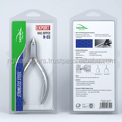 
NAIL NIPPER STAINLESS STEEL N-03 SUS420J2- NGHIA NIPPER 
