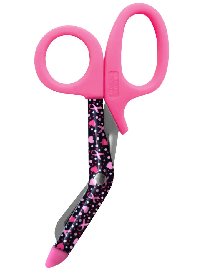 Curved Medical Bandage Scissors In New Floral Colors Ce Customized Pk