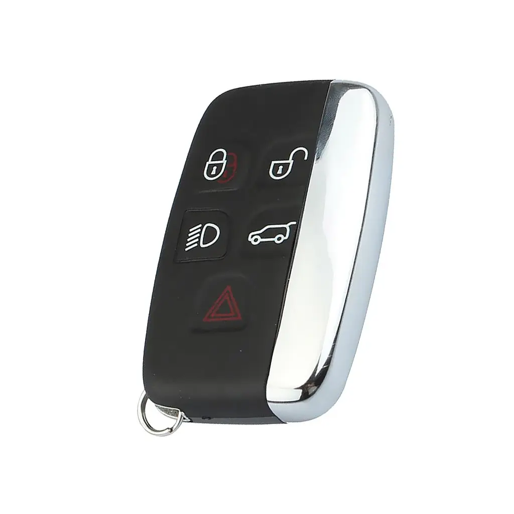 Dovewill Replacement Car Remote Key Shell Case Fob 5 Button for 2010-2013 JAGUAR XJ 2010-2011 JAGUAR XJL 2009-2012 JAGUAR XF