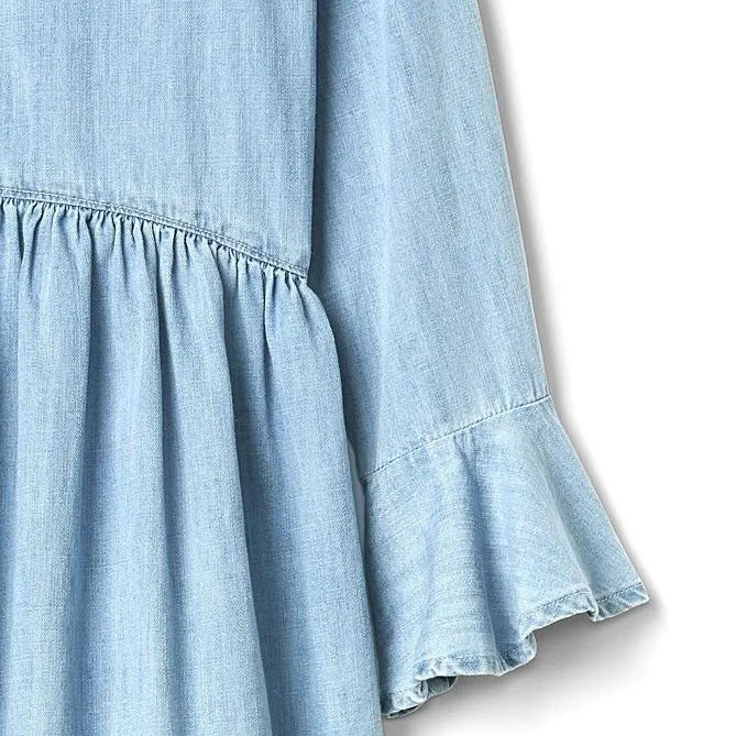 ralph lauren baby denim dress