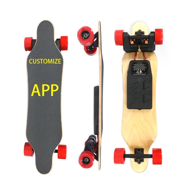 

Christmas Special Deals 35KM/H Fast Belt Long Board Skateboard, N/a