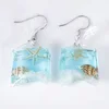 Water Bags Shape Funny Charm Ear Studs Jewelry Beauty Accessories Gifts Dangle Earrings Women Pendant