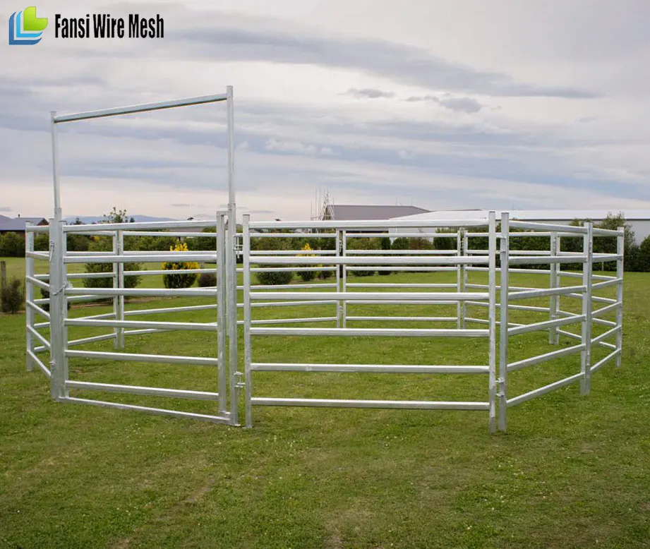 Metal Farm Stock Yard Portable Cattle Fence Panels For Sale - Buy Metal ...