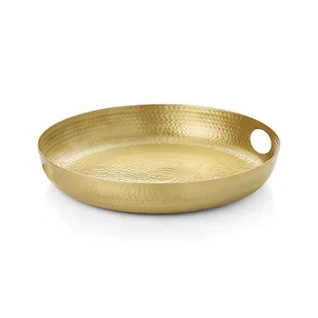 round metal tray