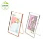 tables decoration wedding photo name card sign holder gold frame modern 4x6