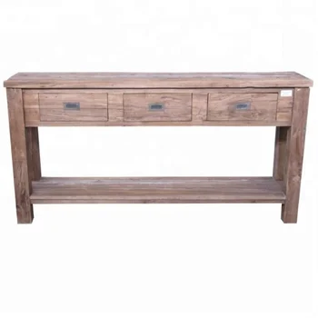 light wood sofa table