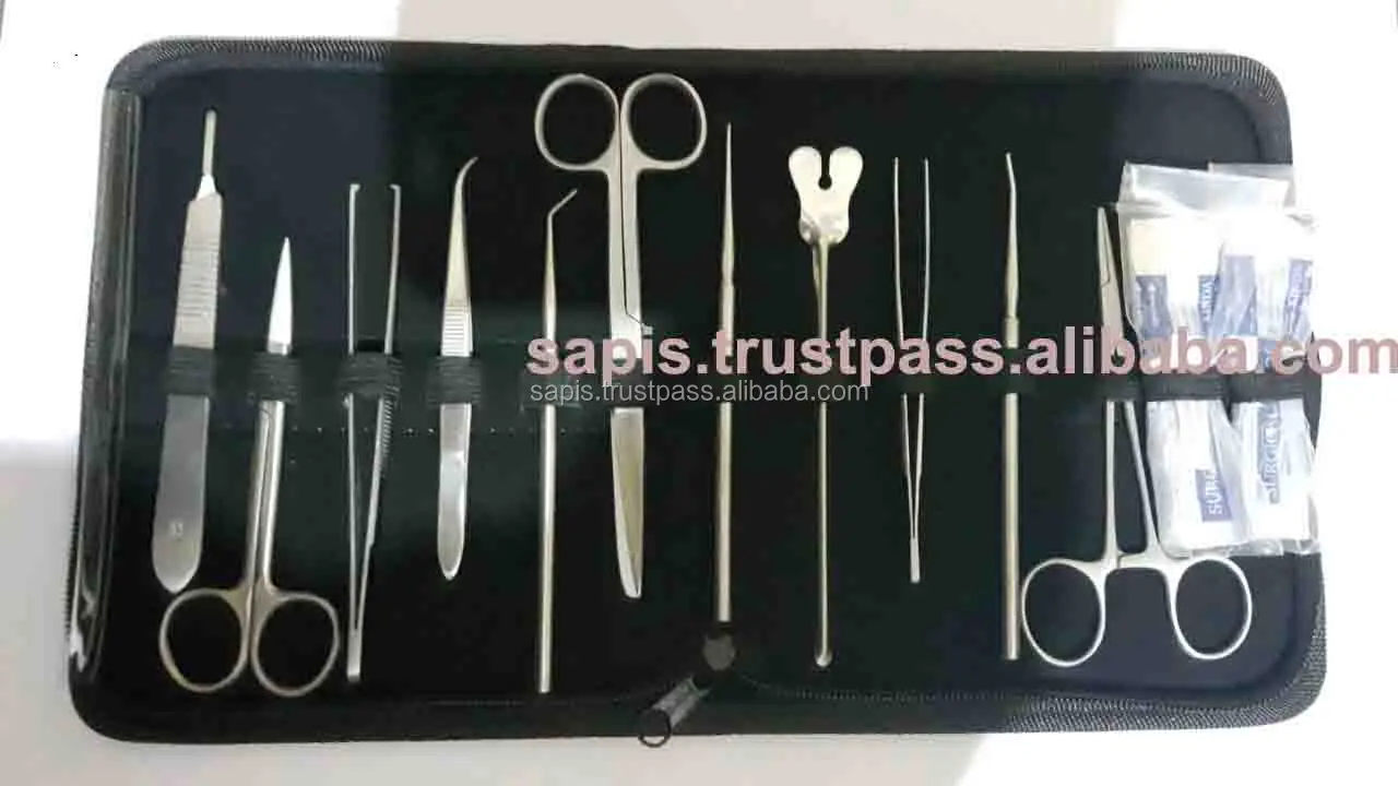 Student Dissecting Sets 29 Tools With 6 Tpins/ Biology Lab Anatomy