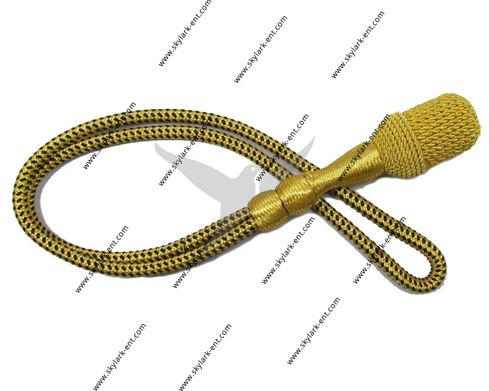 Officers Sword Knot Household Cavalry Knot Buff Leather Sword Knot