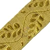 Uniform Gold Braid With Leaves Pattern