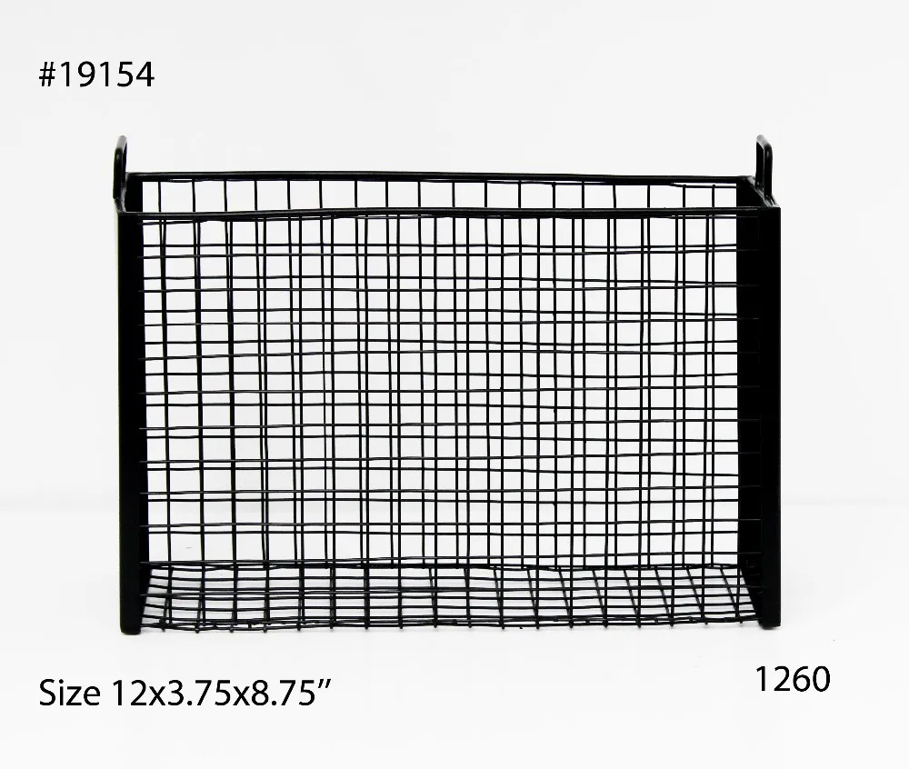 Metal Wire Basket,Laundry,Kitchen Storage,Accessories,Wall Hanging Basket With Pockets Buy