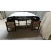 Indian Jeep Iron Reclaimed Wood Office Table