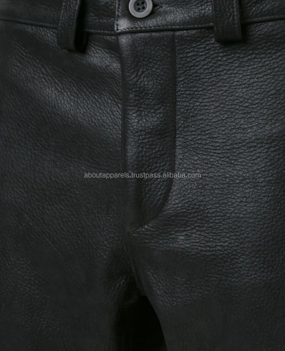 Relaxed Leather Pant