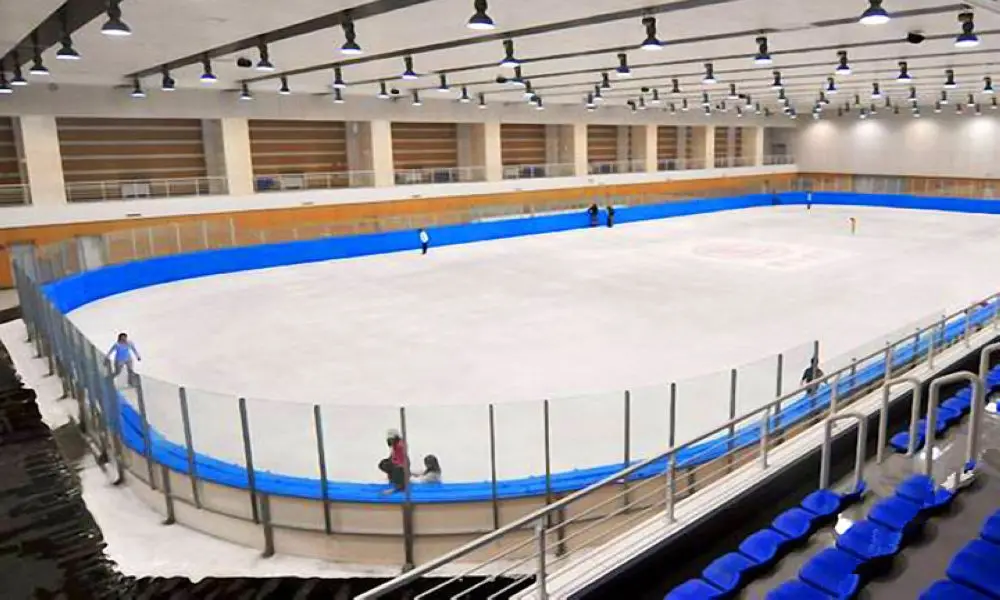 Uhmwpe/hdpe Synthetic Ice Rink Board / Ice Skating Rink Plate /skating