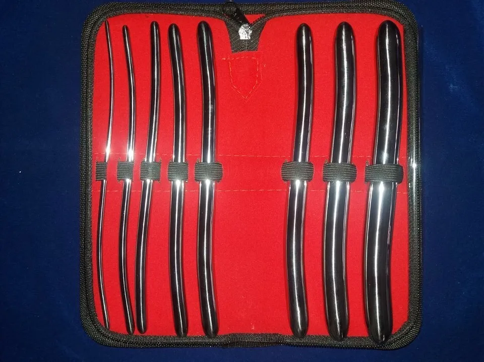Hegar Uterine Dilators Set Of 8 Double Ended 3/4 To 17/18 Gynecology