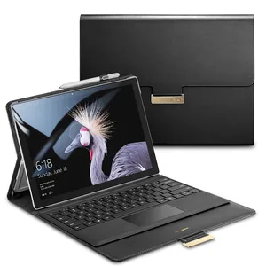Magnetic Lock Design Pen Holder Case Surface Pro