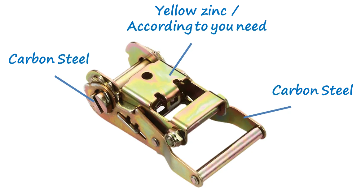 OEM wholesale ratchet tie down metal cam buckle