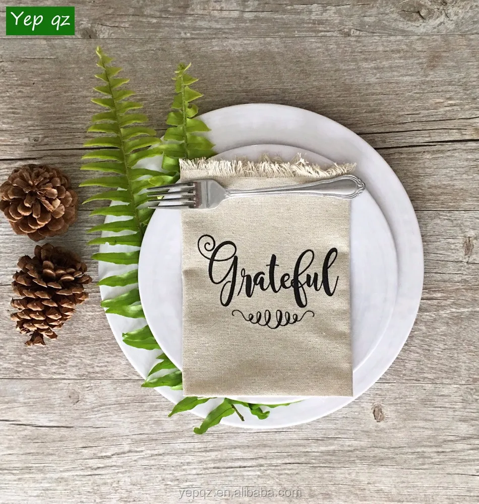 Wholesale Customised Soft Reusable Restaurant Cloth Napkins Buy Cloth