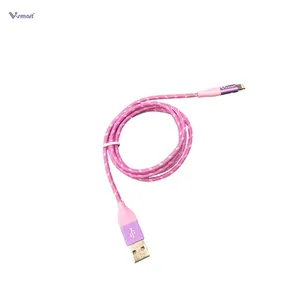 Colourful Braided USB Cable iPhone