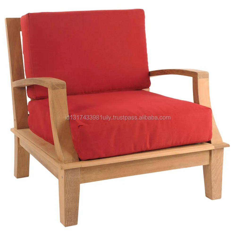 ind<strong>on</strong>esia garden sofa furniture outdoor teak chair with cushions