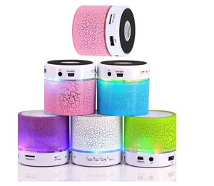 Cute Wireless Remote Control Musical glowing LED Mini lamp Bluetooth Speaker With Sucker