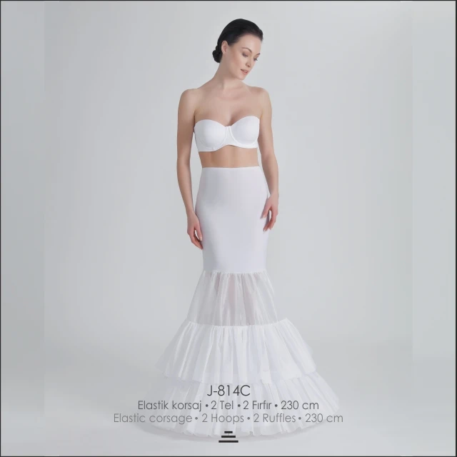 
High Quality Special Mermaid Petticoat For Wedding Dresses / Wholesale / Hotsale 