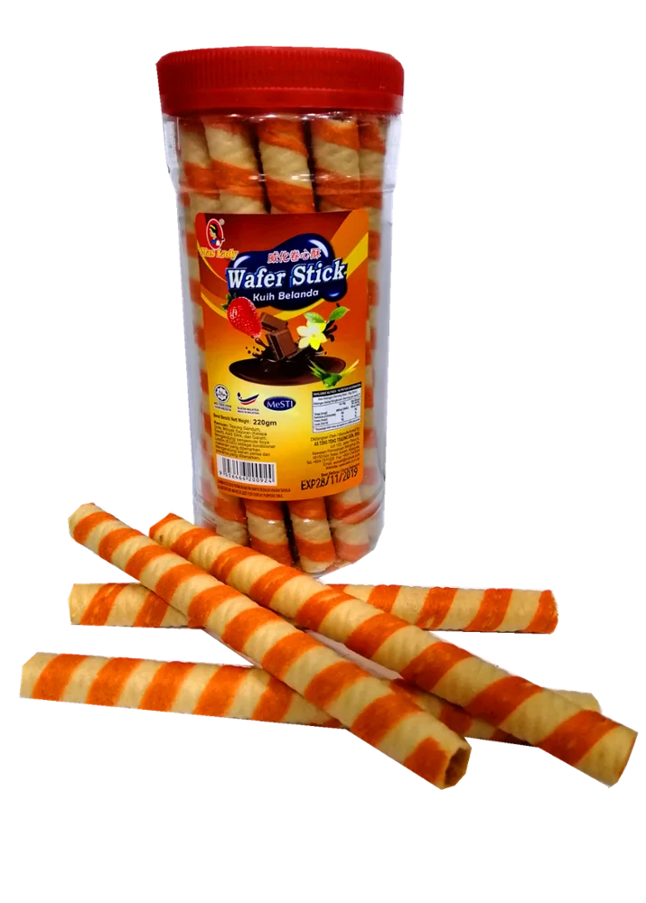 
200g Orange Flavour Wafer Stick 