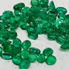 7*5mm Natural Green Emerald From Zambia Transparent Nontreated