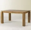 luxcury product teak plantation modern furniture home dining kitchen table simple elegant style