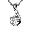0.30ct Real Round Solitaire Exclusive Diamond Pendant Without Chain