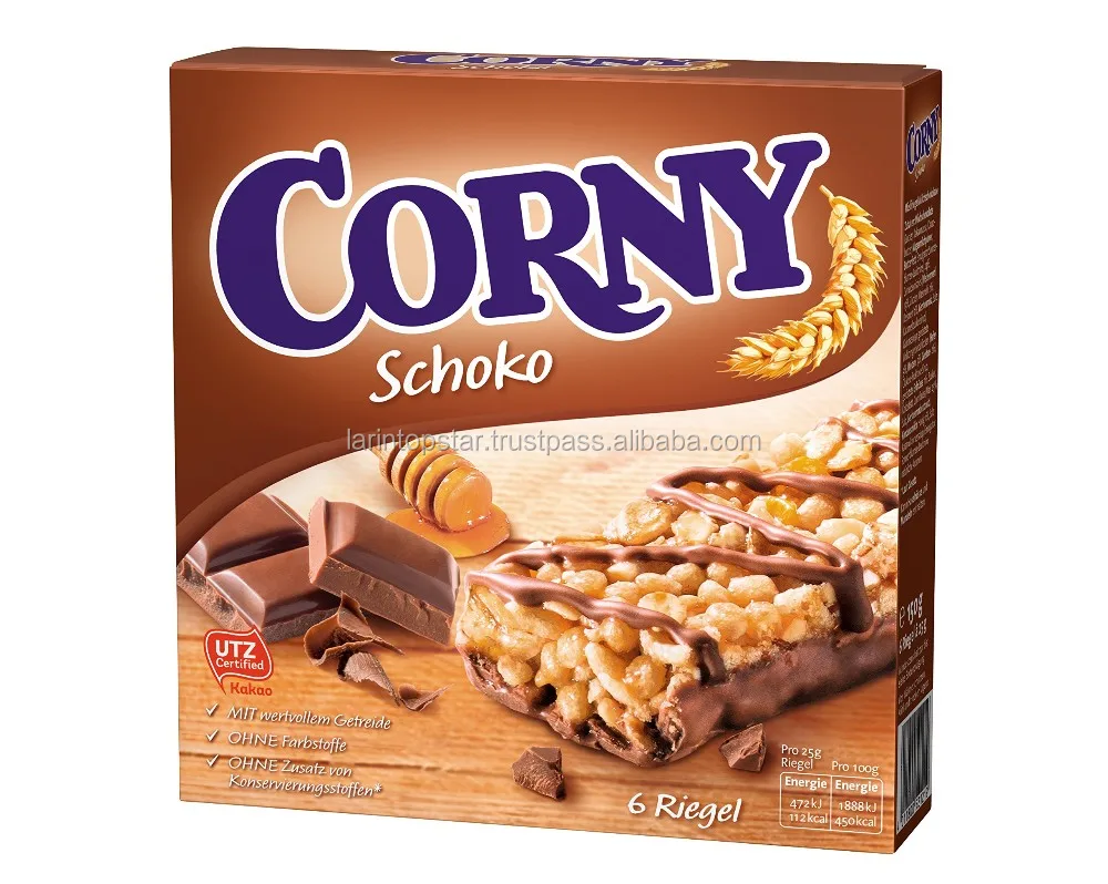Corny Schoko 150g Delicious Taste Of Chocolate And Nuts View Corny Schoko Corny Product Details From Larin Topstar Gida Ithalat Ihracat Sanayi Ticaret Limited Sirketi On Alibaba Com