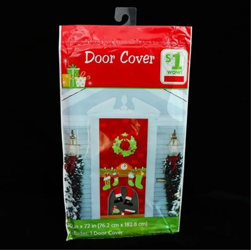 Unique Decoration Happy Christmas 2017 Home Party Accessory Plastic