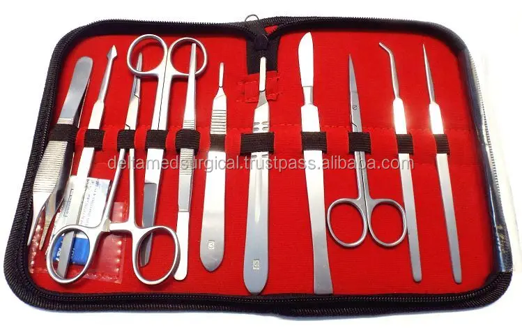 Small Animals Dissection Instrumentセットdissectingセット Student解剖キット 医療キット Paypal Buy 小動物解剖楽器セット解剖セット 学生解剖キット 医療キット 朴軍事救急外科キット 解剖セット プレミアム品質のステンレス鋼工具医療解剖学の学生生物の獣医の